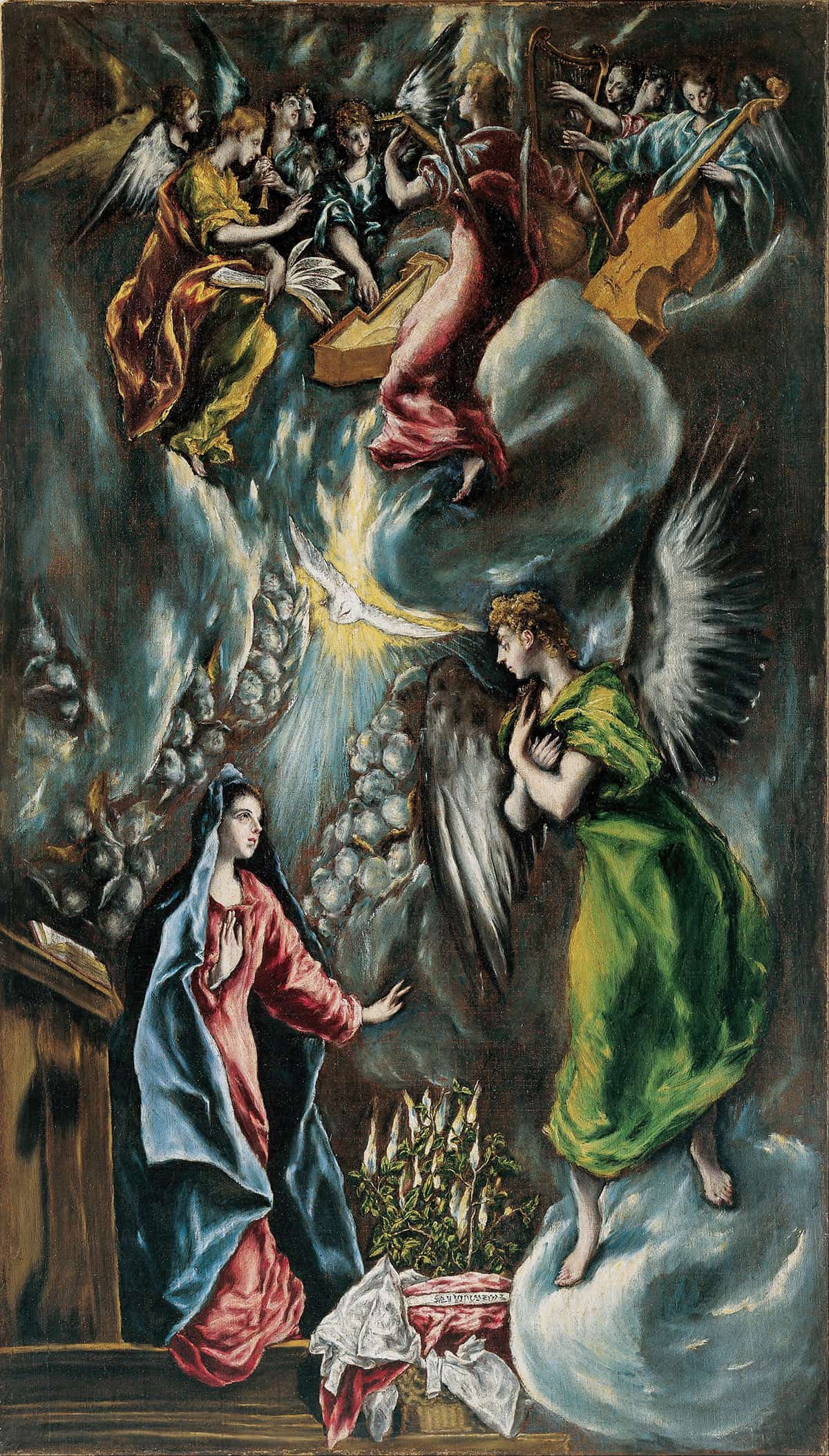 The Annunciation by El Greco - Image 3