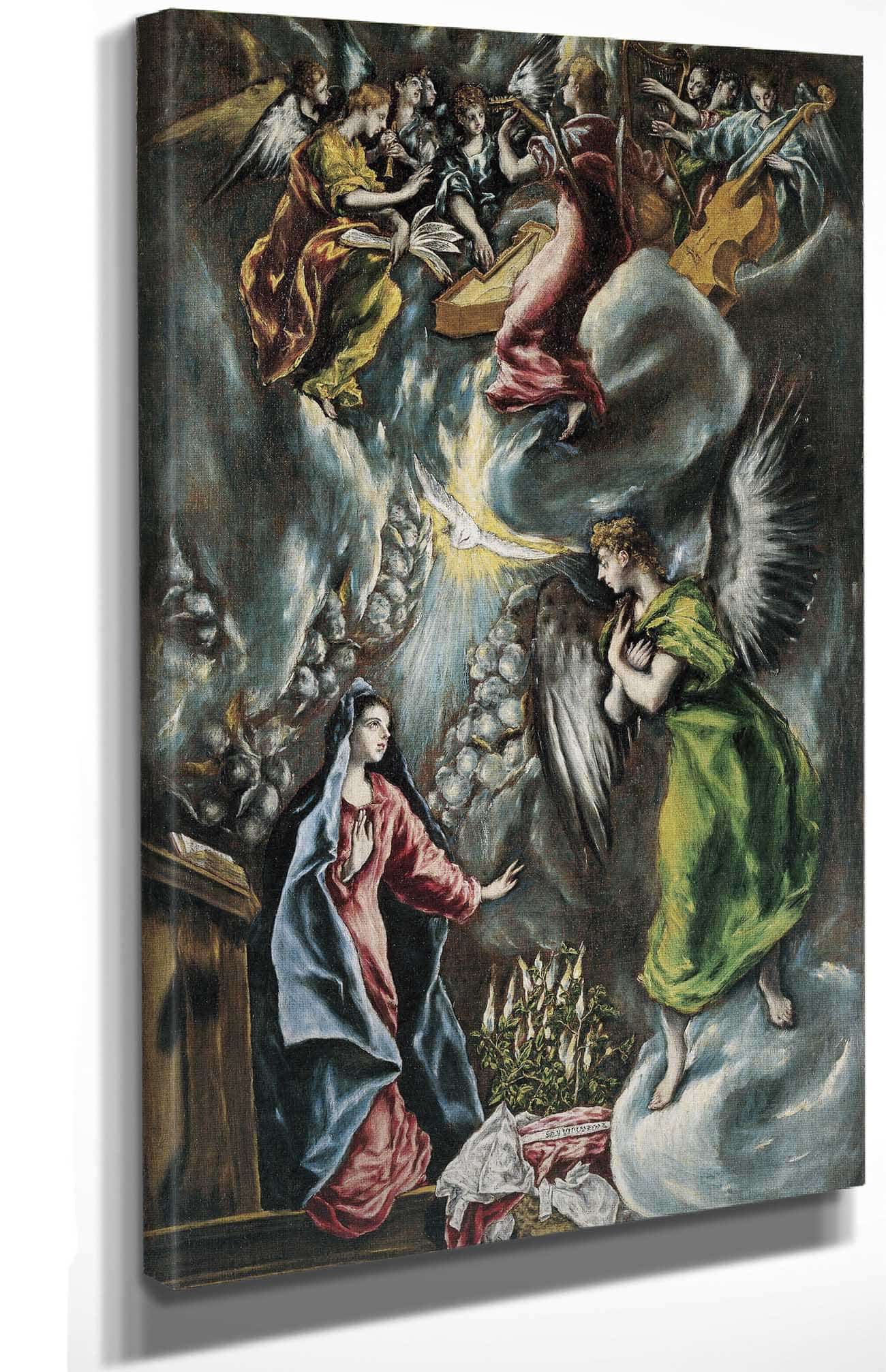 The Annunciation by El Greco - Image 4