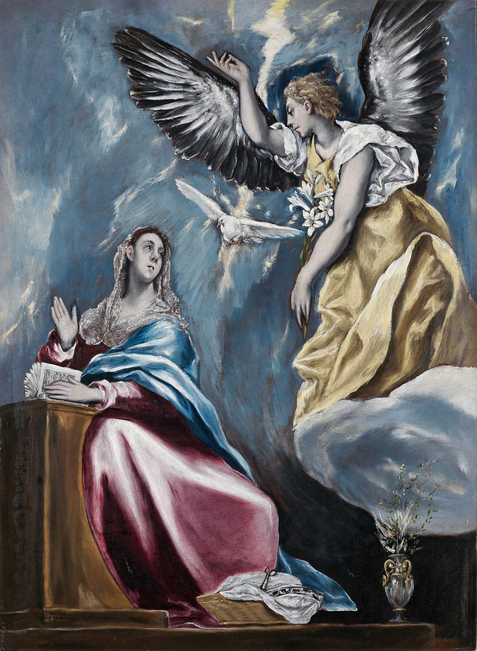 The Annunciation by El Greco - Image 7