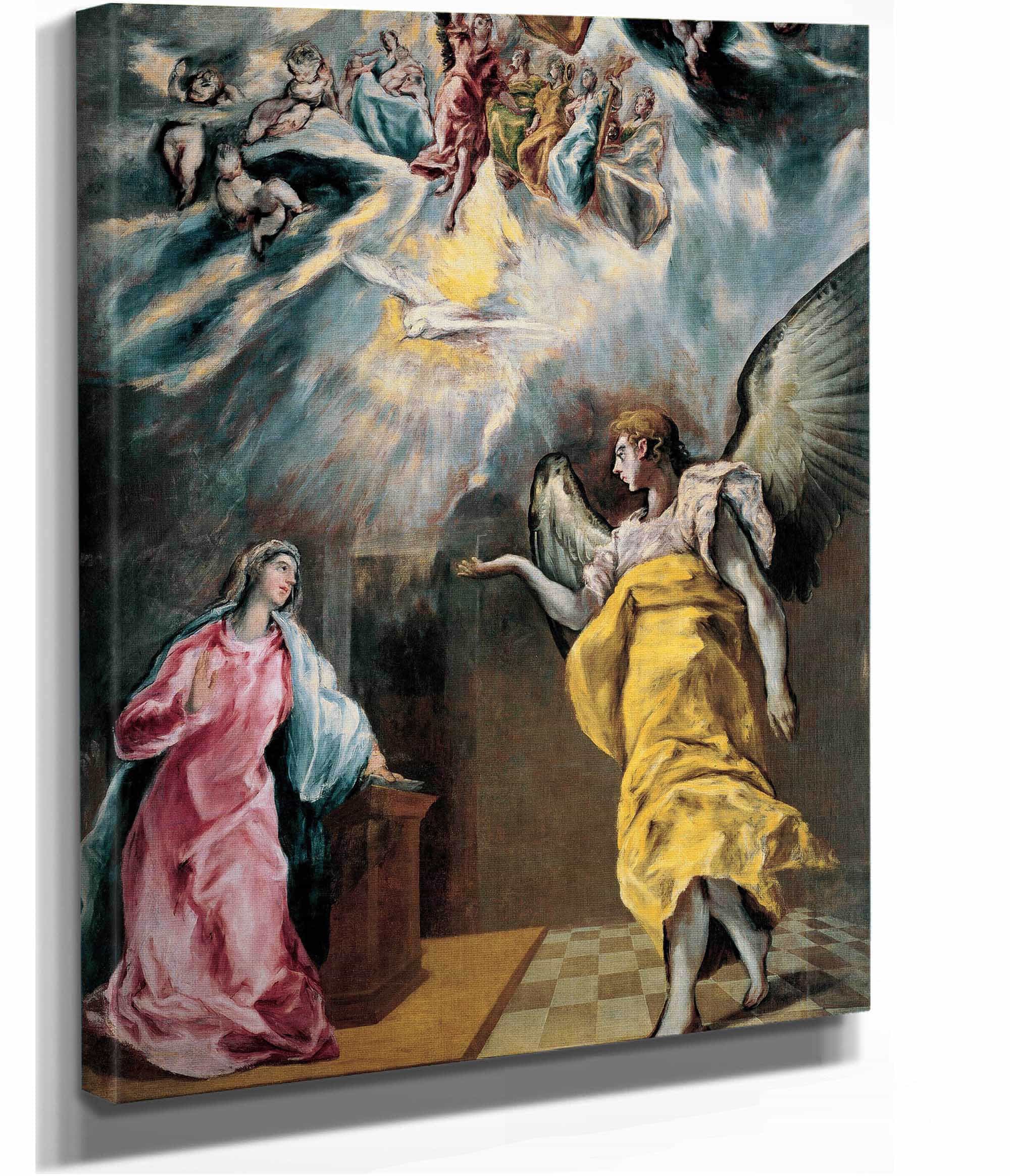 The Annunciation by El Greco - Image 8