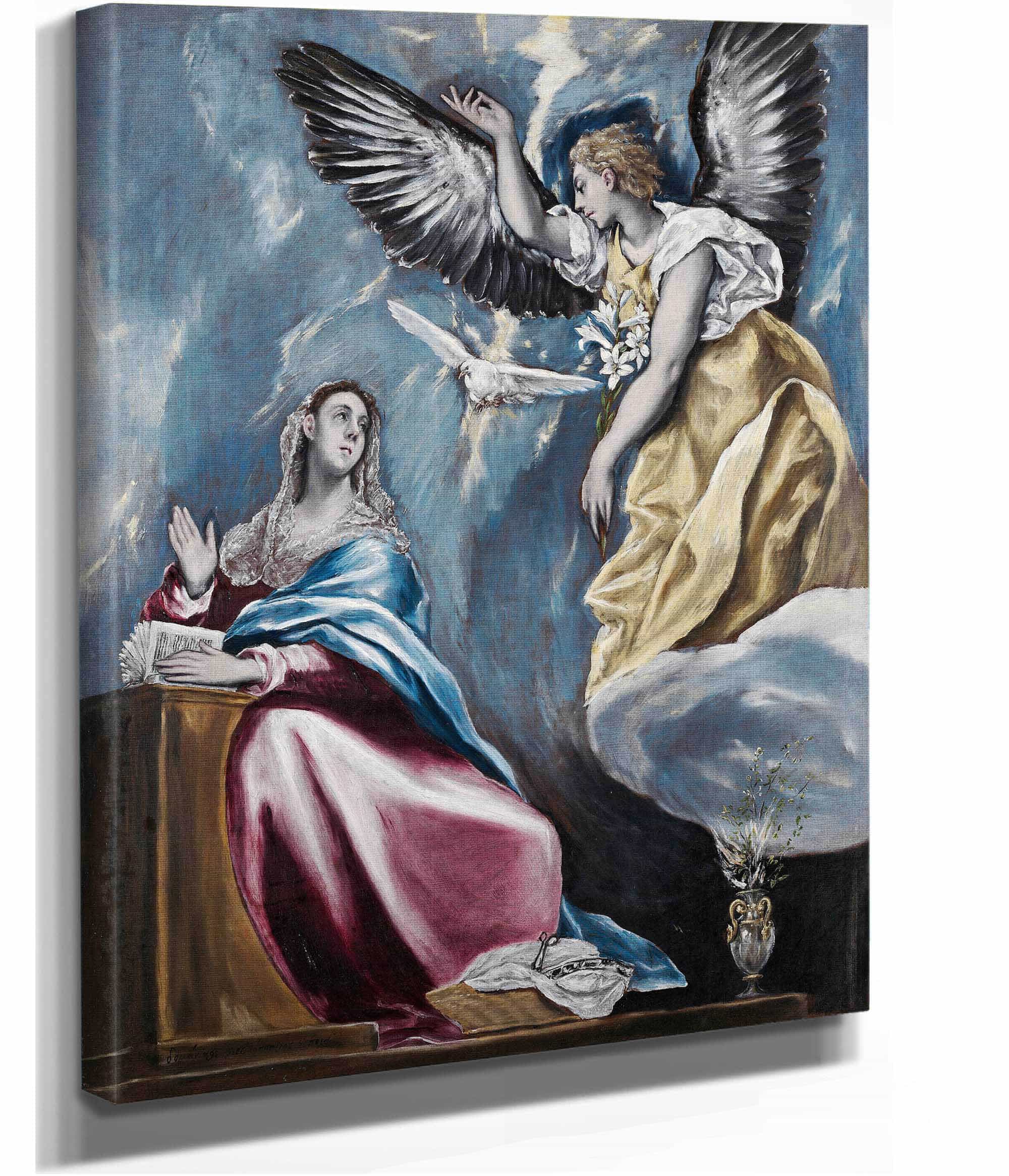 The Annunciation by El Greco - Image 9