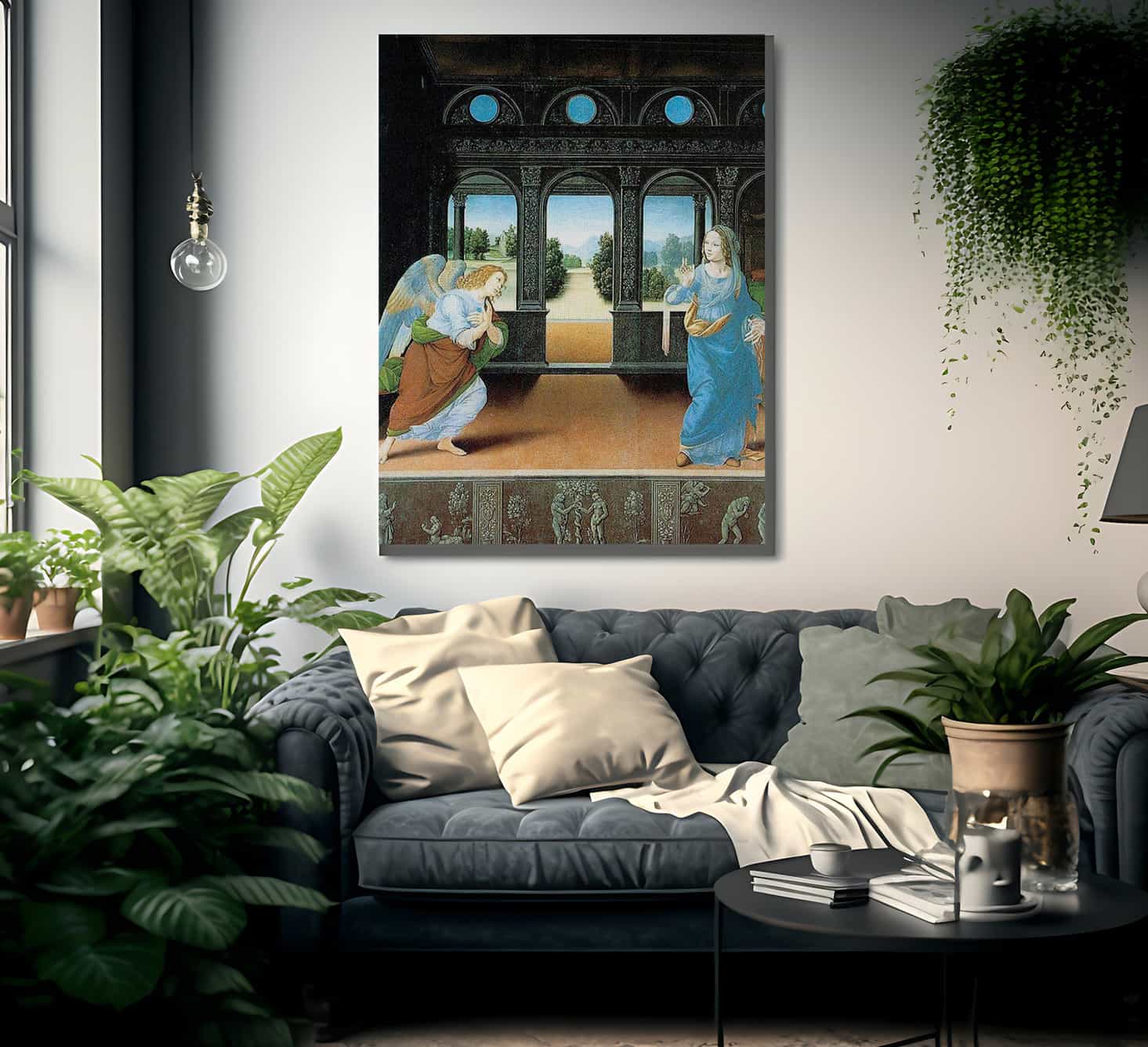 The Annunciation By Di Credi - Image 2