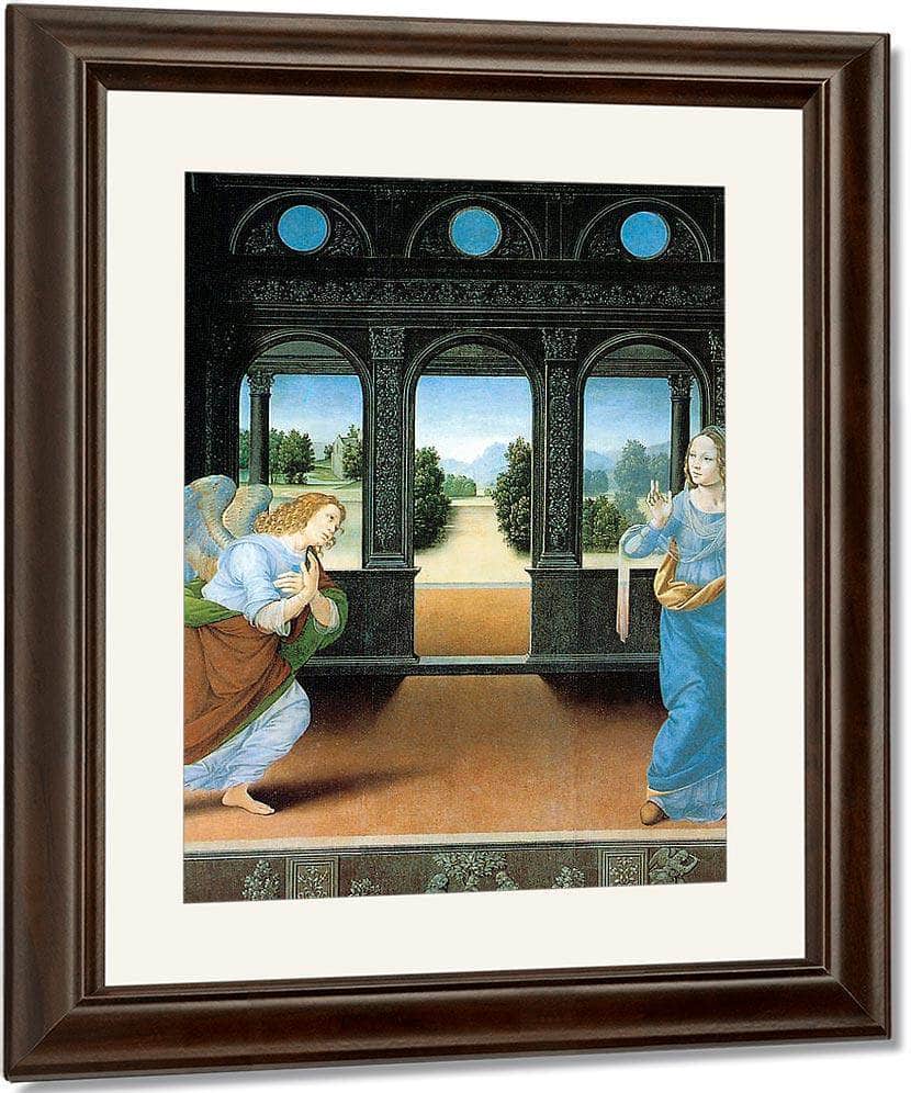 The Annunciation By Di Credi - Image 4