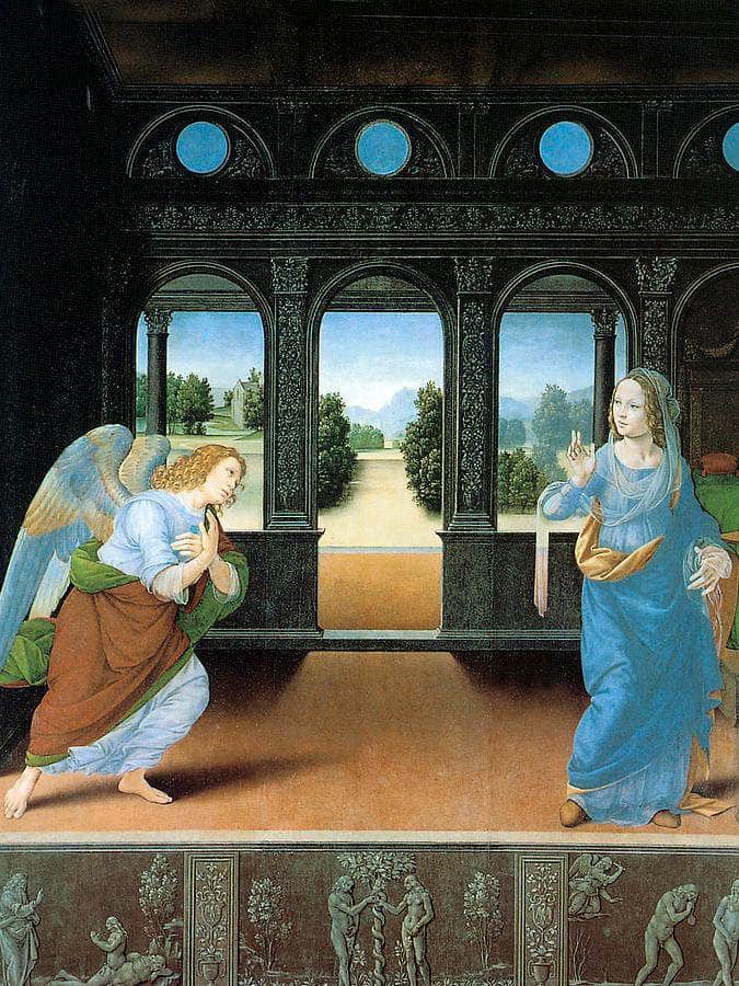 The Annunciation By Di Credi - Image 6