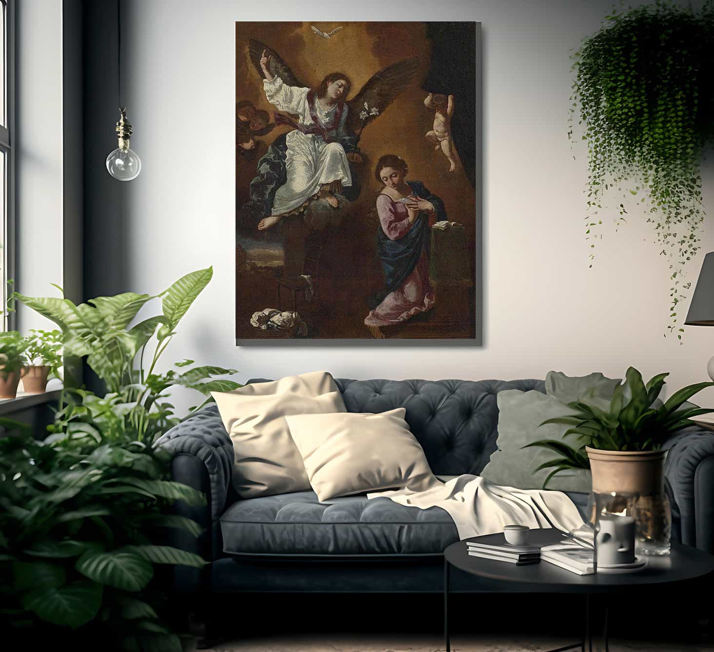 The Annunciation By Flaminio Torri - Image 2