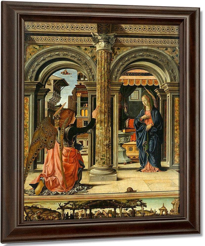 The Annunciation By Francesco Del Cossa - Image 5