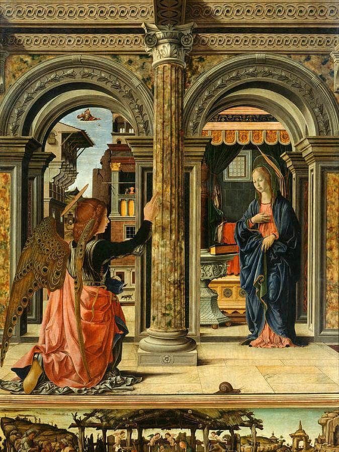 The Annunciation By Francesco Del Cossa - Image 6