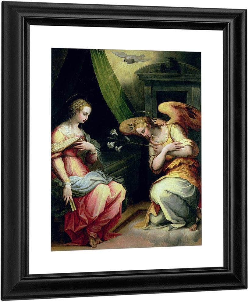 The Annunciation By Giorgio Vasari - Image 3