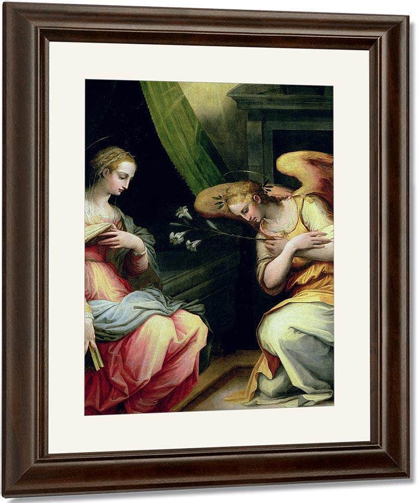 The Annunciation By Giorgio Vasari - Image 4