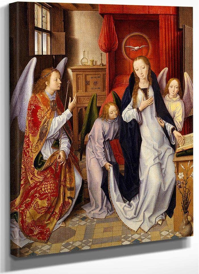 The Annunciation By Hans Memling