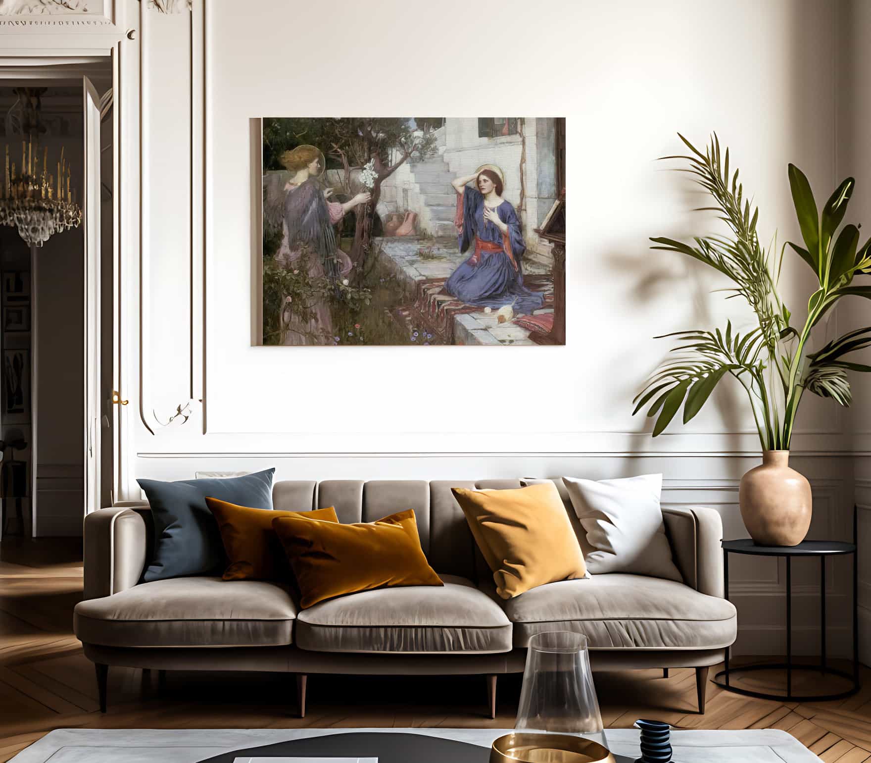 The Annunciation By John Waterhouse - Image 3