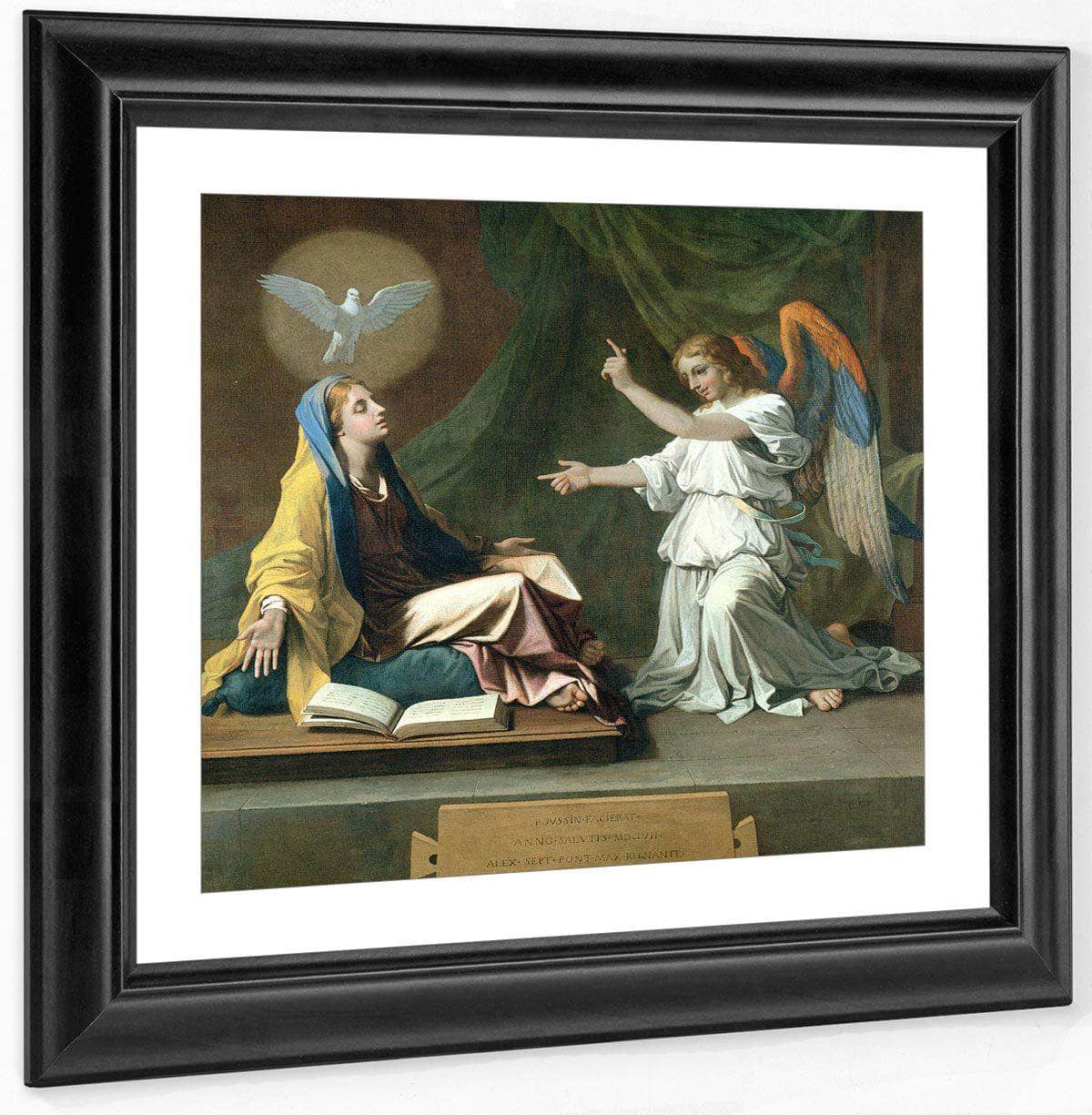 The Annunciation By Nicolas Poussin - Image 4