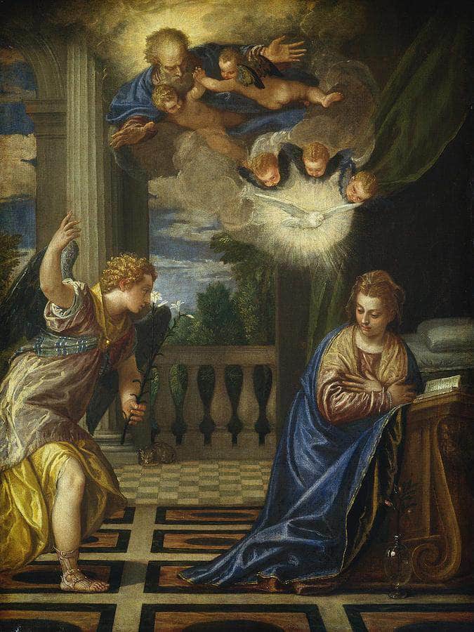The Annunciation By Paolo Veronese - Image 6