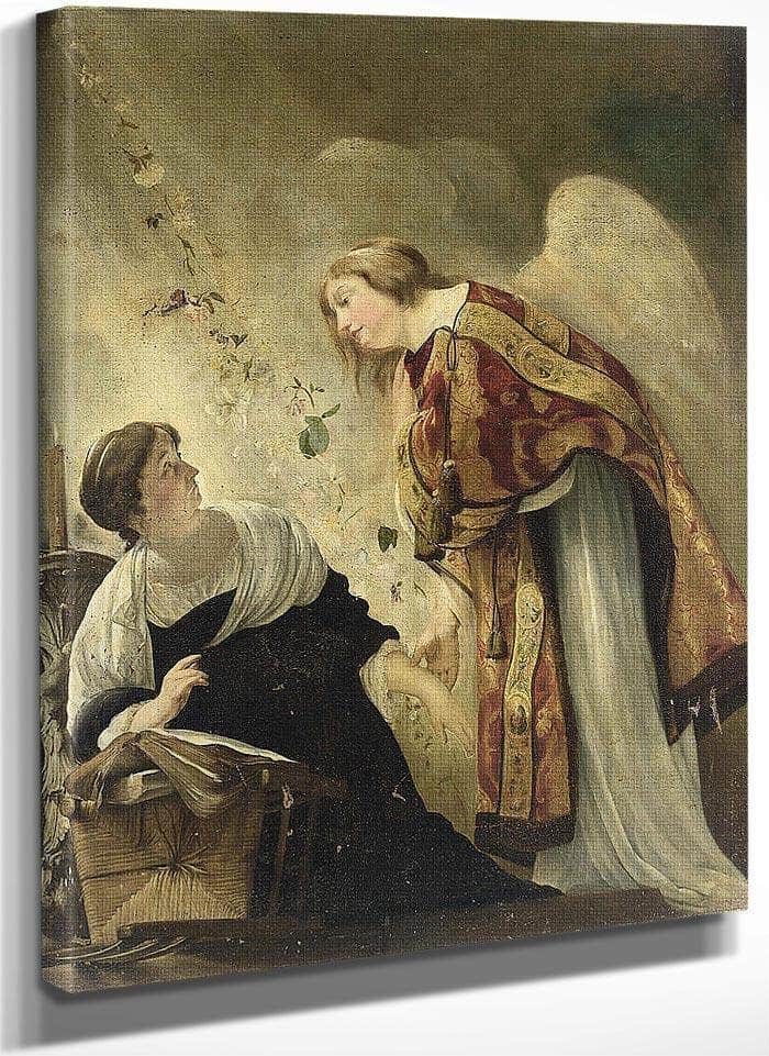 The Annunciation By Paulus Bor