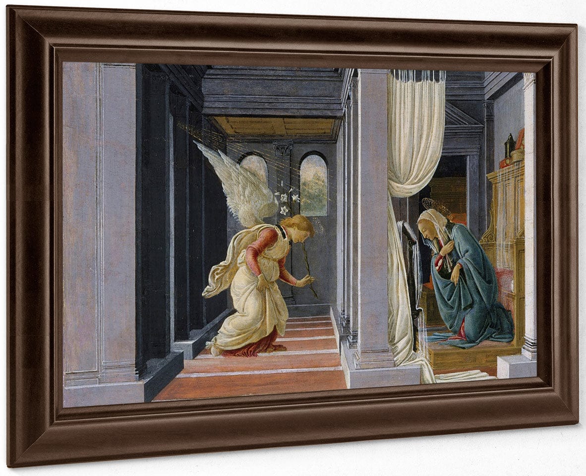 The Annunciation By Sandro Botticelli - Image 6