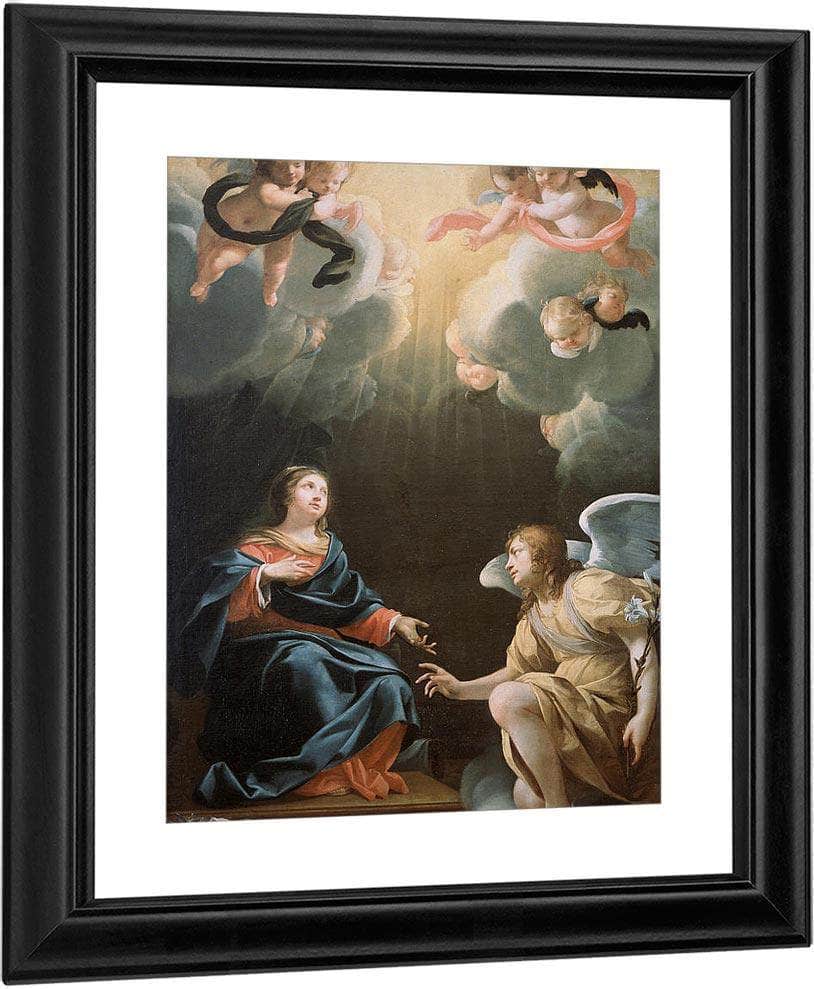 The Annunciation By Simon Vouet - Image 3