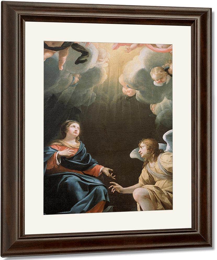 The Annunciation By Simon Vouet - Image 4
