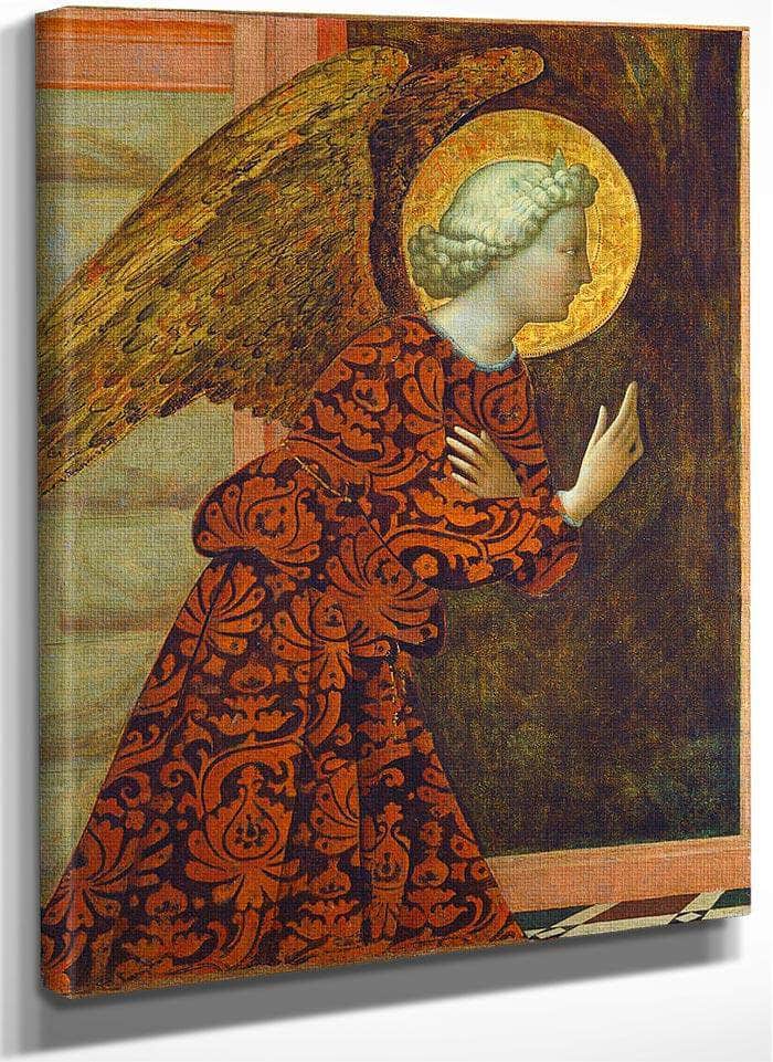 The Archangel Gabriel By Tommaso Masolino Da Panicale