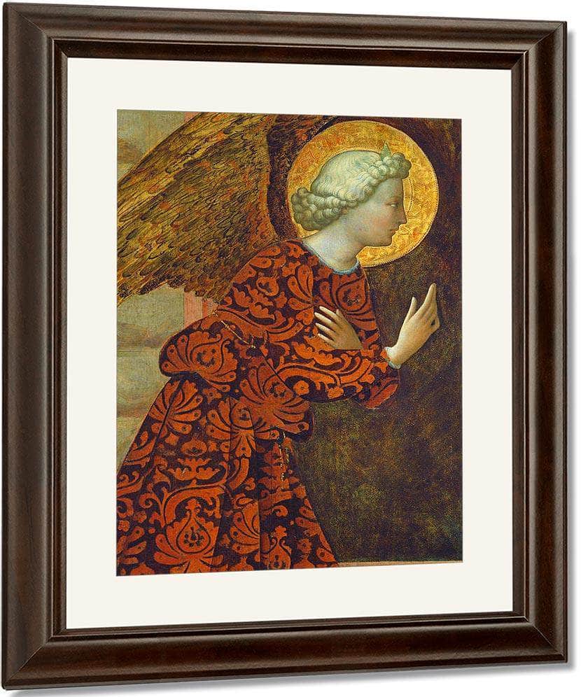 The Archangel Gabriel By Tommaso Masolino Da Panicale - Image 4