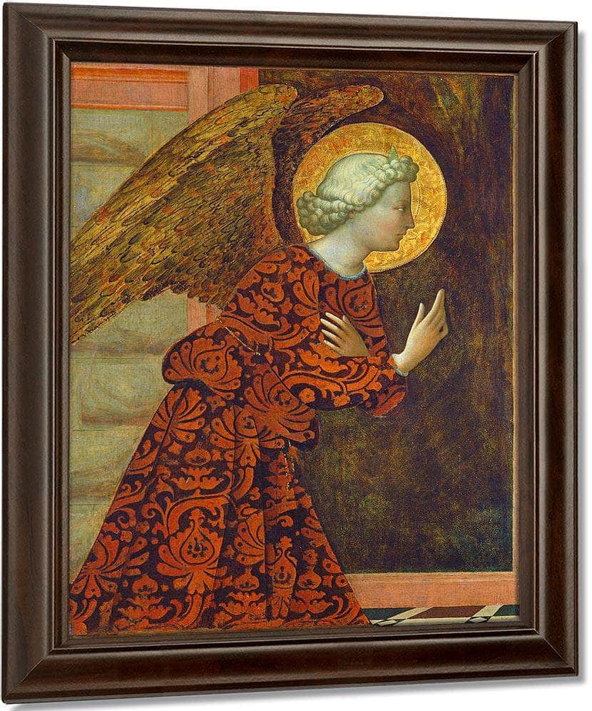 The Archangel Gabriel By Tommaso Masolino Da Panicale - Image 5