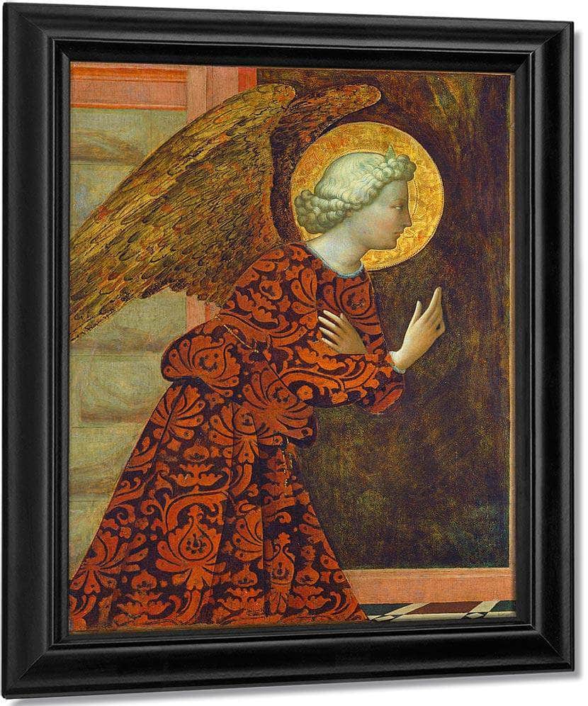 The Archangel Gabriel By Tommaso Masolino Da Panicale - Image 7