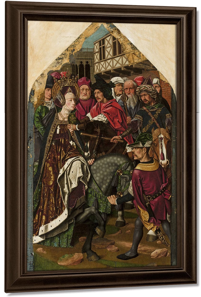The Arrest Of Santa Engracia By Bartolome Bermejo - Image 5