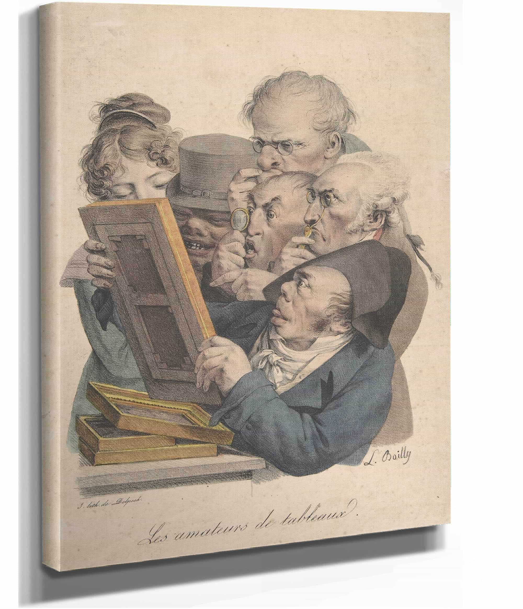 The Art Connoisseurs by Louis Leopold Boilly - Image 2