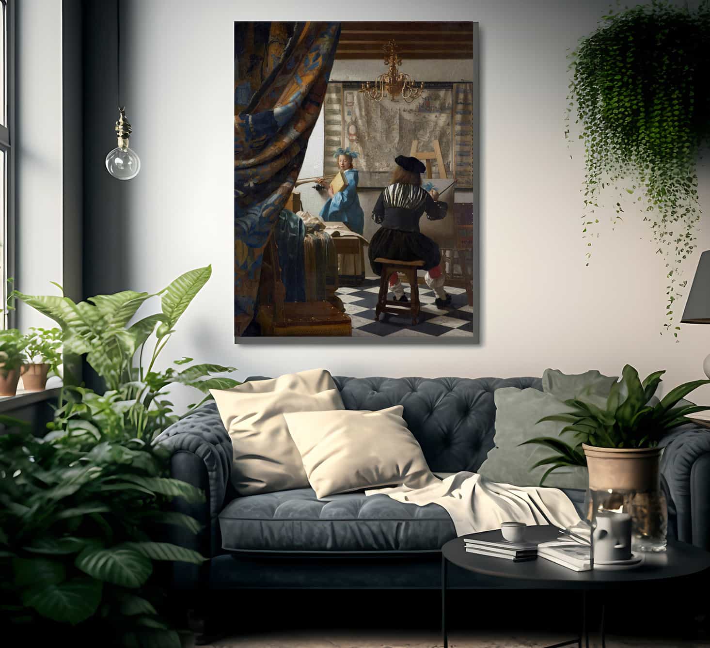 The Art Of Painting By Johannes Vermeer - Image 2
