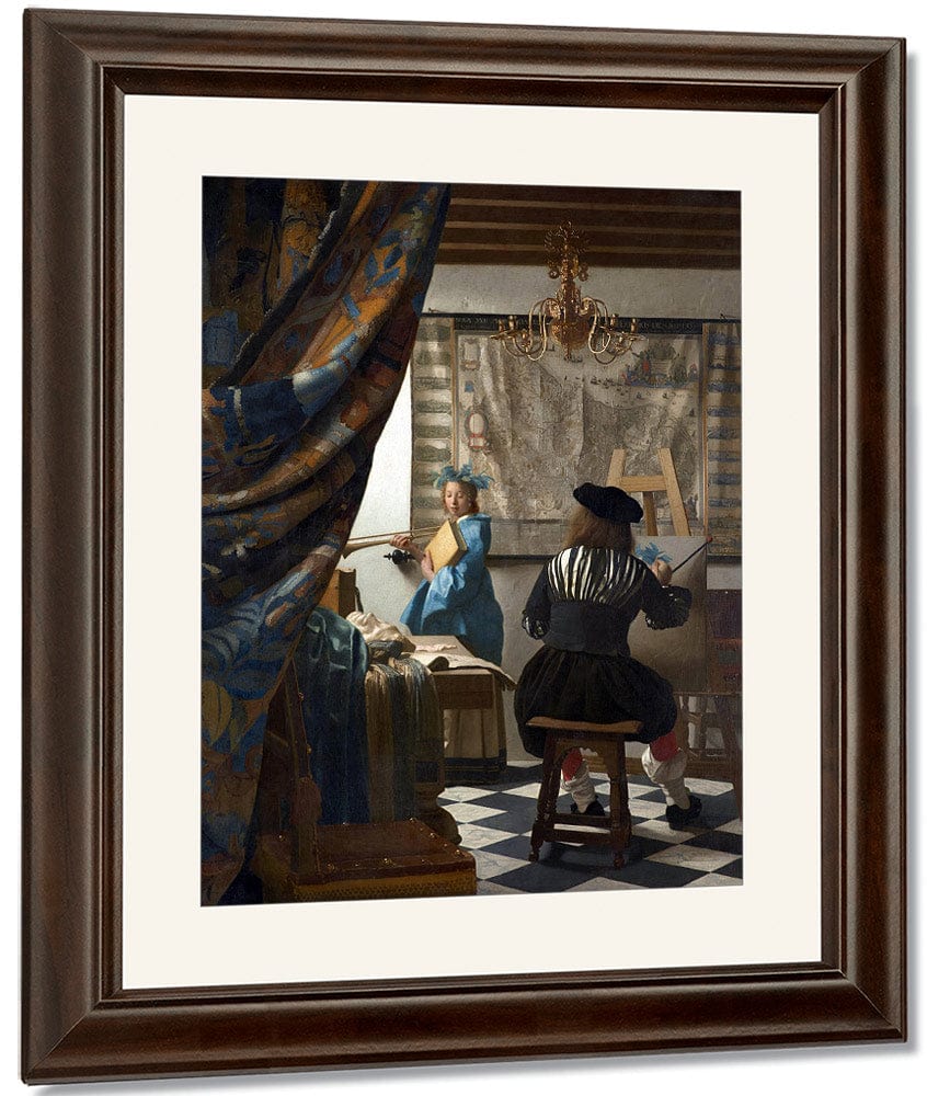 The Art Of Painting By Johannes Vermeer - Image 4
