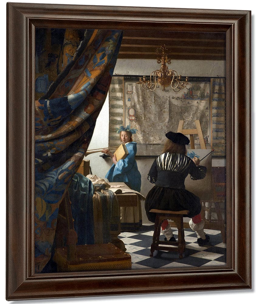 The Art Of Painting By Johannes Vermeer - Image 5
