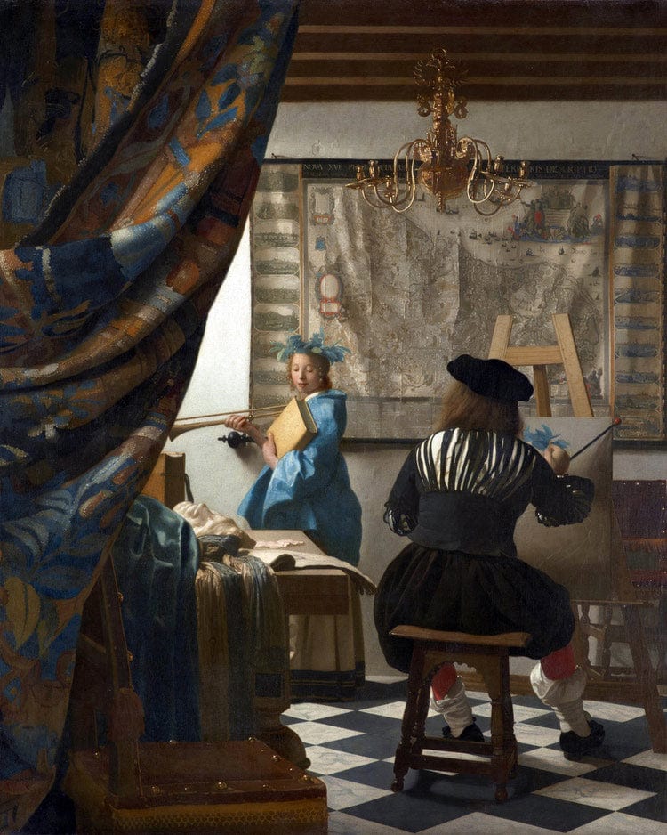 The Art Of Painting By Johannes Vermeer - Image 6
