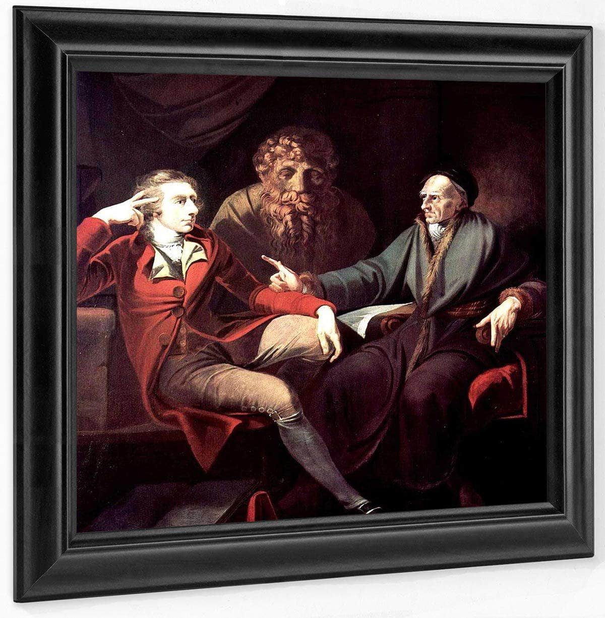 The Artist In Conversation With Johann Jakob Bodmer By Henry Fuseli