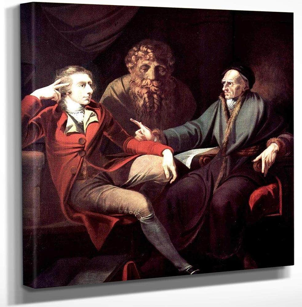 The Artist In Conversation With Johann Jakob Bodmer By Henry Fuseli - Image 3