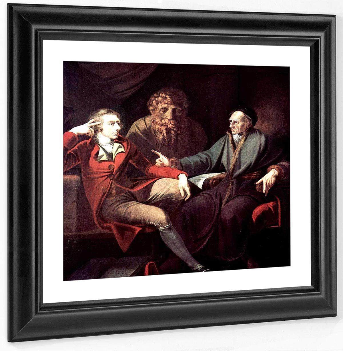 The Artist In Conversation With Johann Jakob Bodmer By Henry Fuseli - Image 4