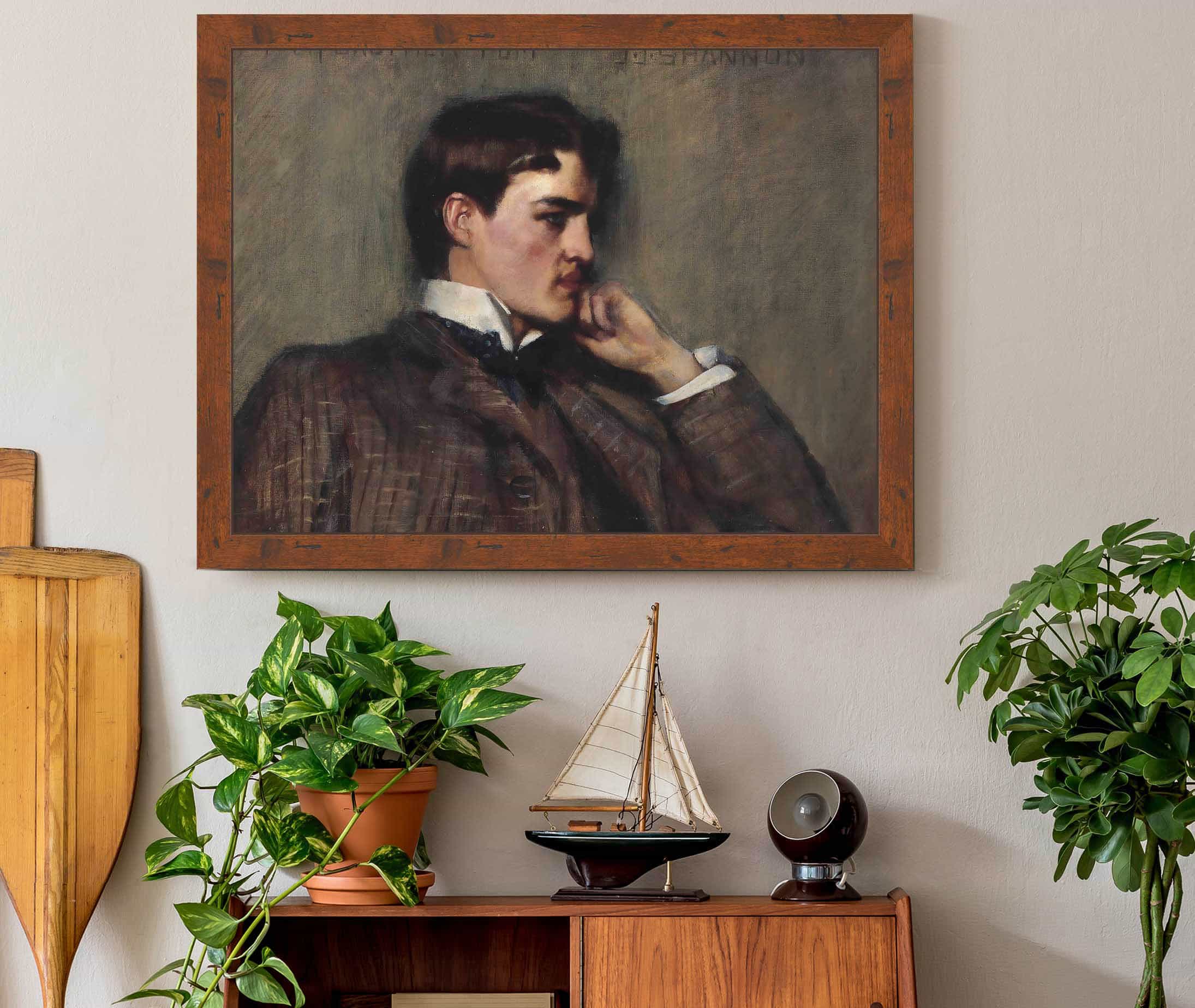 The Artists Brother Tom by James Jebusa Shannon - Image 3