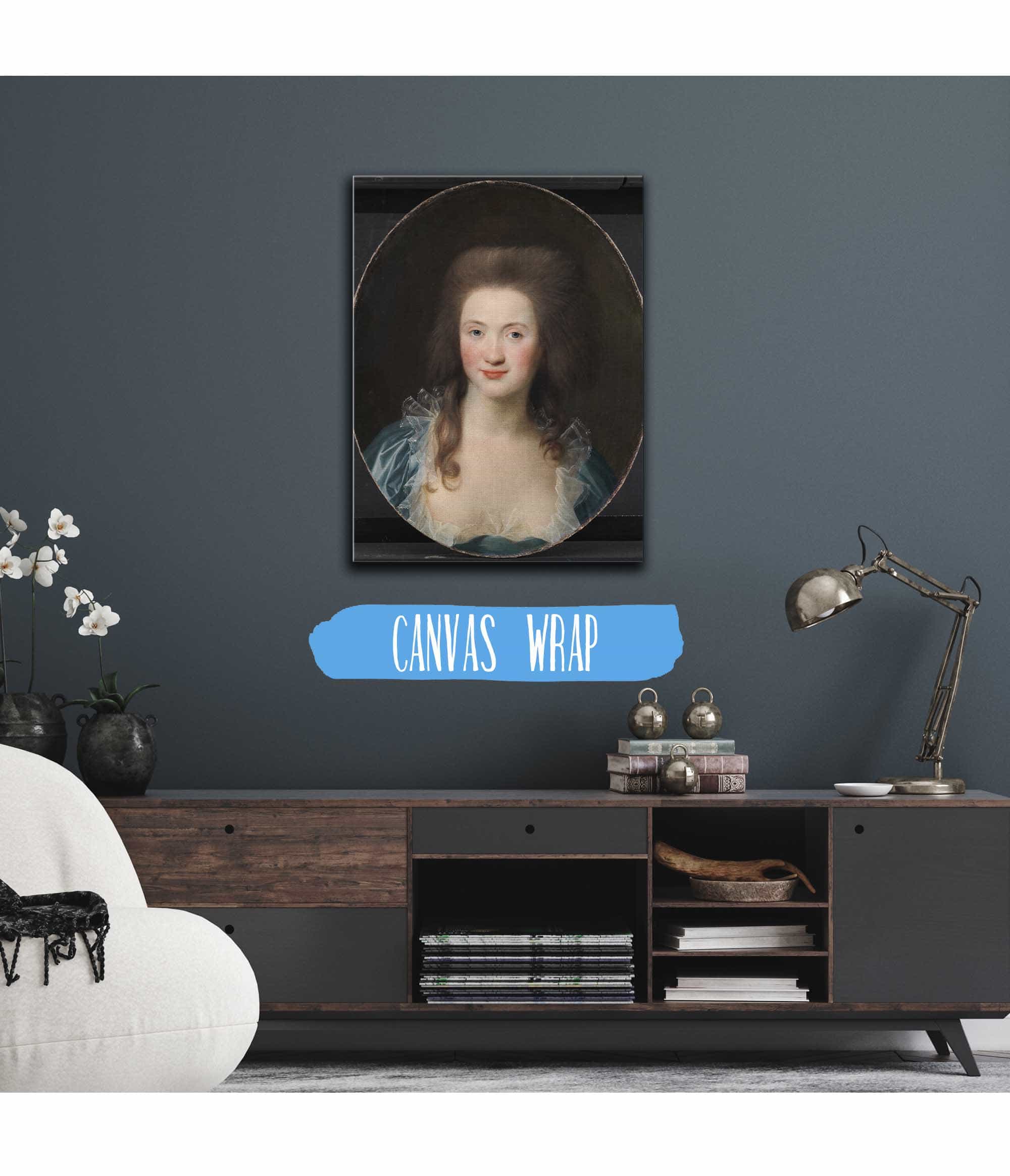 The Artists First Betrothed by Jens Juel - Image 3