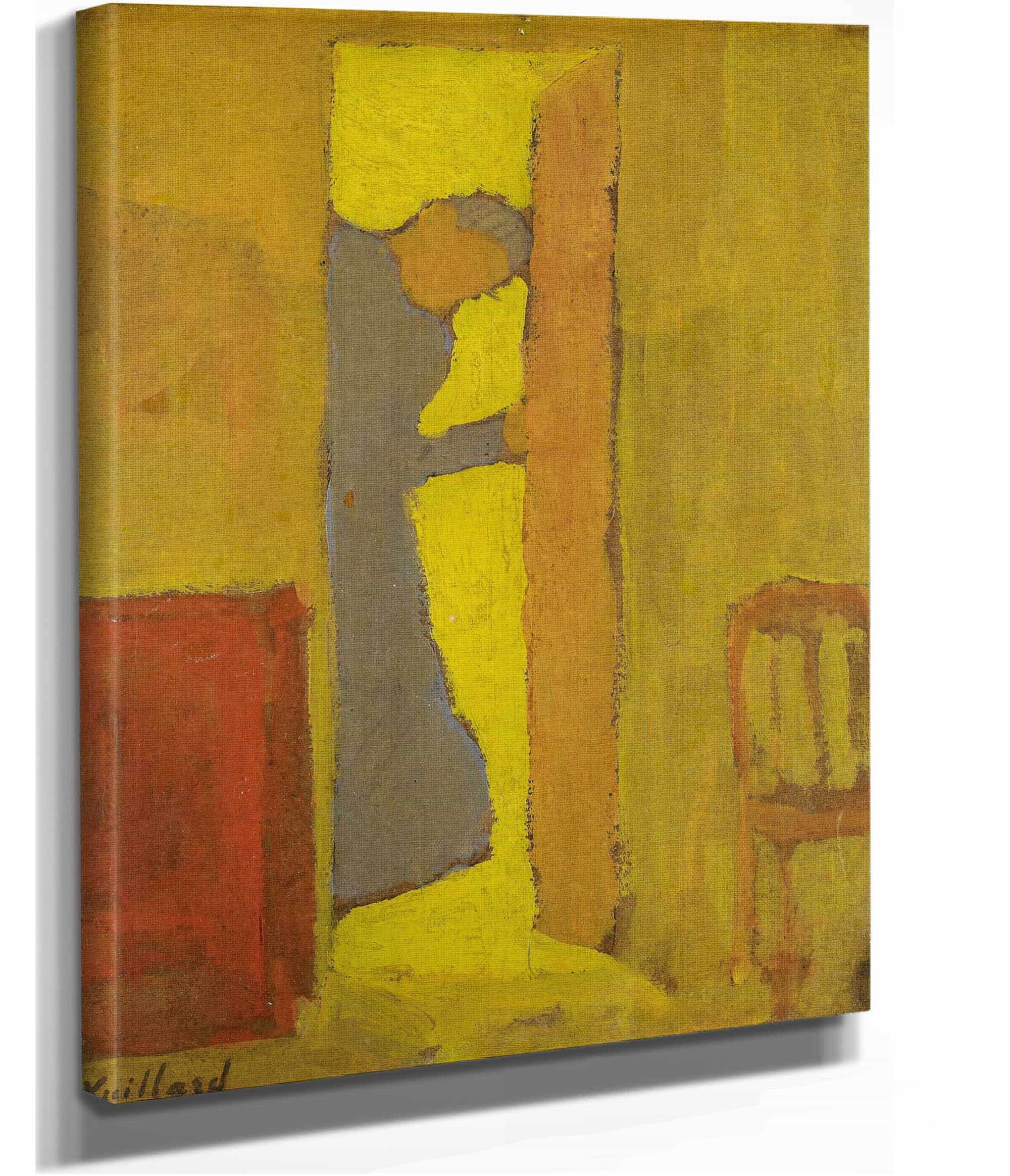 The Artists Mother Opening A Door by Edouard Vuillard - Image 2
