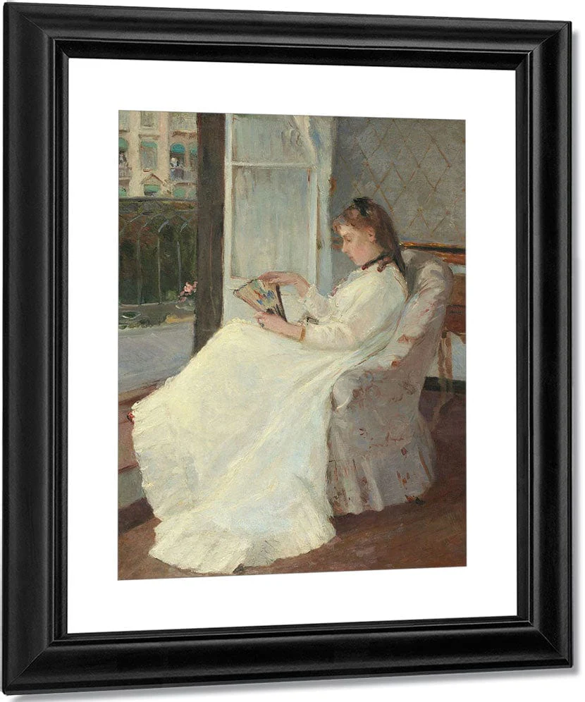 The Artist's Sister At A Window By Berthe Morisot - Image 2