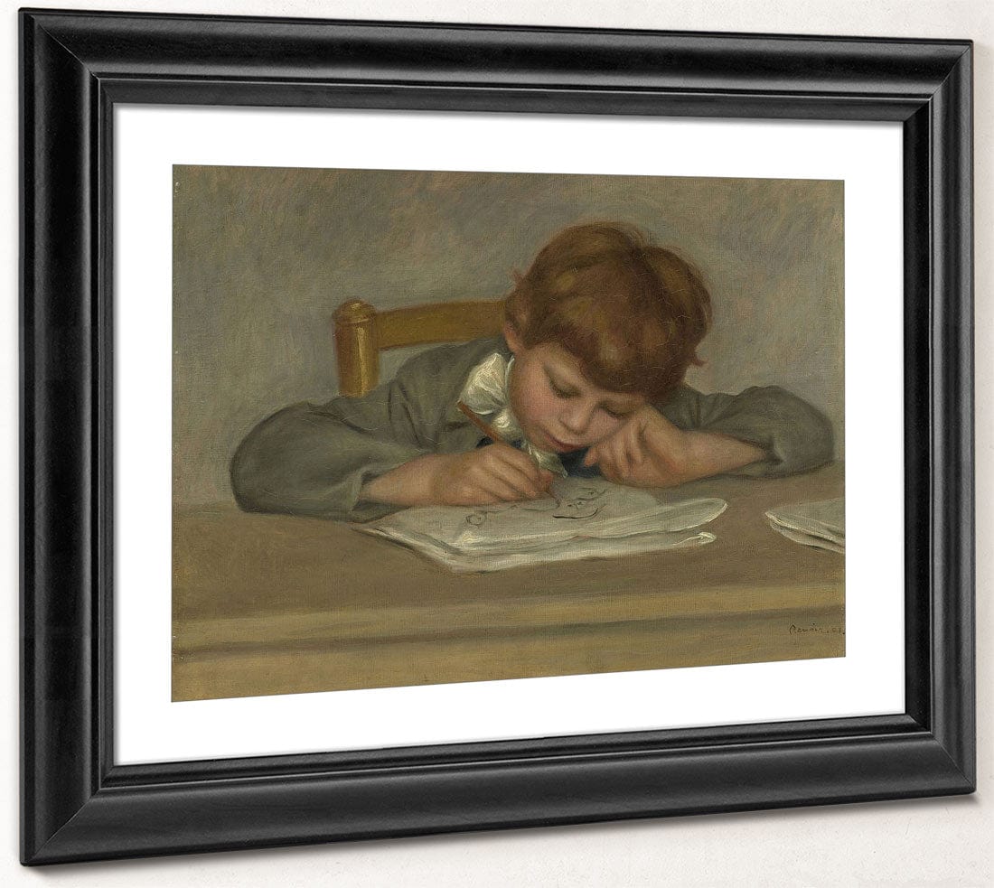 The Artist's Son, Jean Drawing (Jean Renoir Dessinart) By Pierre Auguste Renoir - Image 2