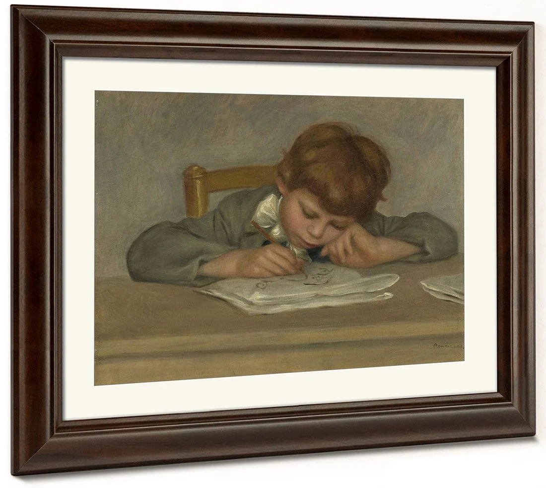 The Artist's Son, Jean Drawing (Jean Renoir Dessinart) By Pierre Auguste Renoir - Image 3