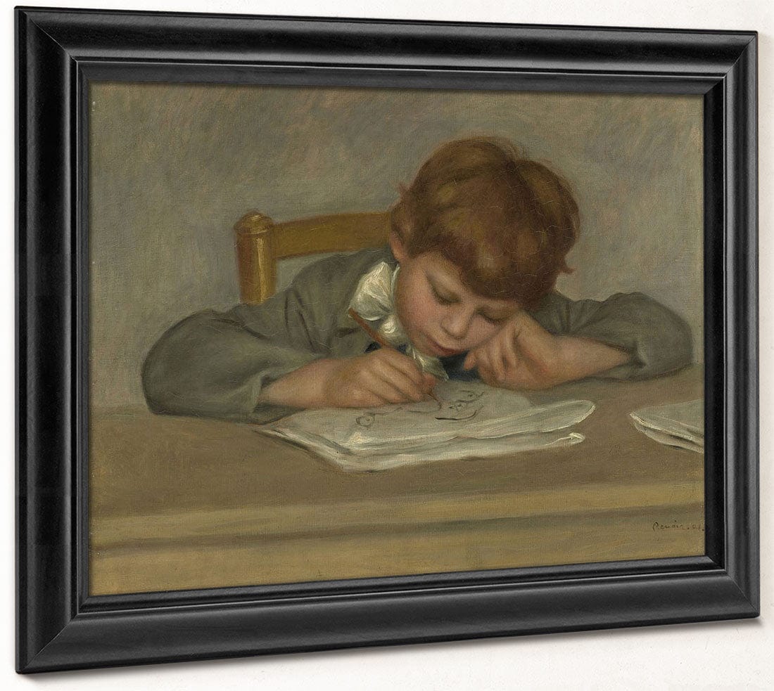 The Artist's Son, Jean Drawing (Jean Renoir Dessinart) By Pierre Auguste Renoir - Image 6