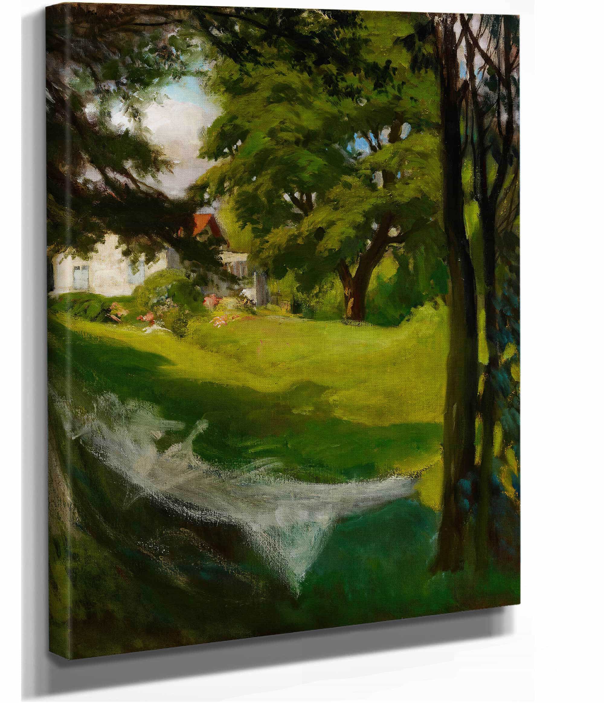 The Artists Summer Villa In Haikko From The Sea by Albert Edelfelt - Image 2