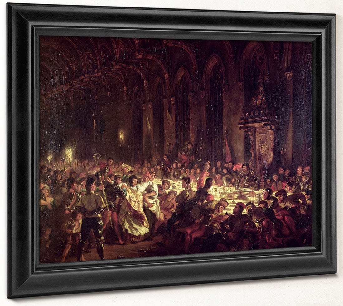 The Assassination Of The Bishop Of Liege By Ferdinand Victor Eugene Delacroix - Image 8