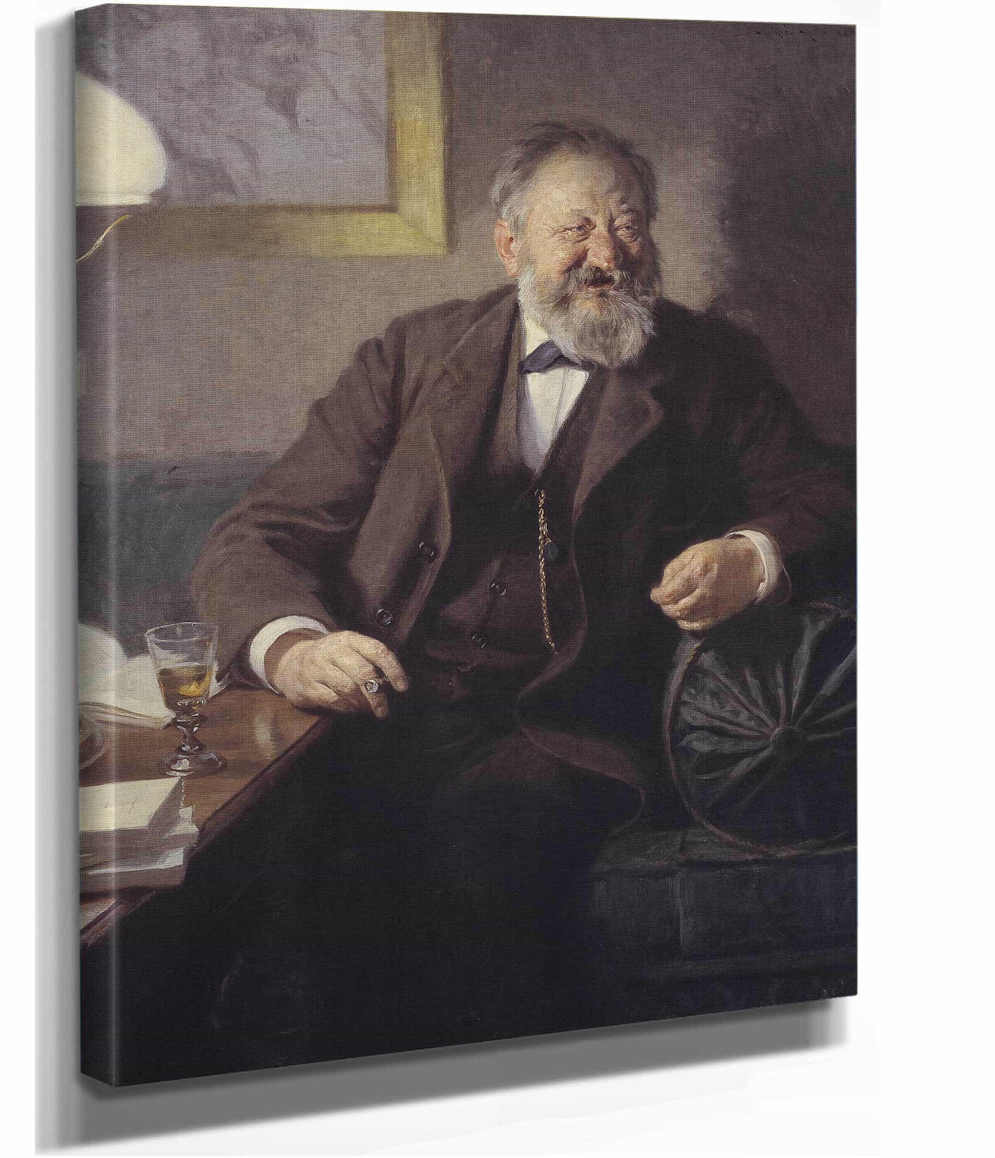 The Author Sophus Schandorph by Peder Severin Kroyer - Image 2