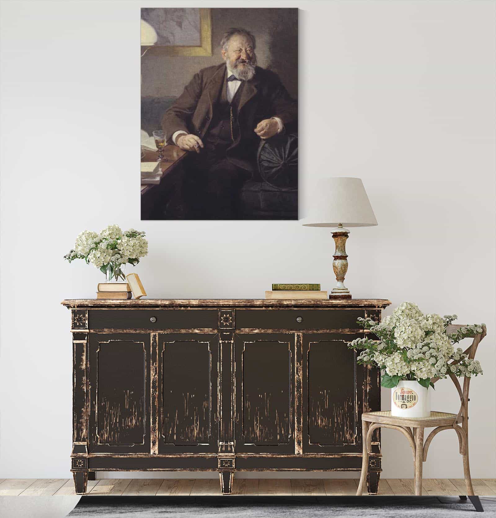 The Author Sophus Schandorph by Peder Severin Kroyer - Image 4