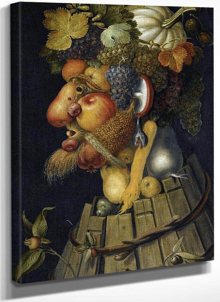 The Autumn 1573 By Giuseppe Arcimboldo