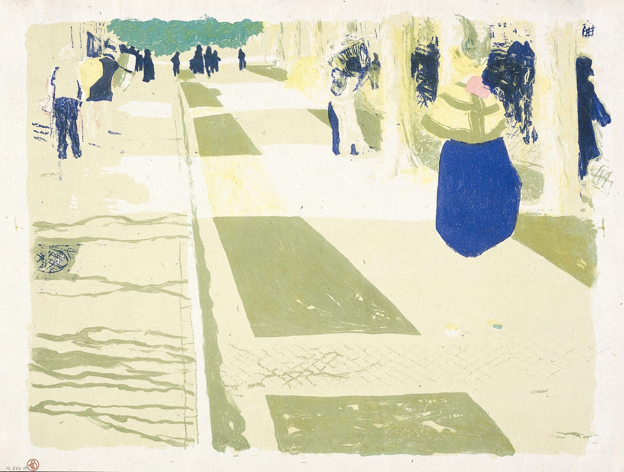The Avenue by Edouard Vuillard - Image 2