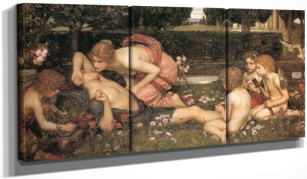The Awakening Of Adonis By John Waterhouse