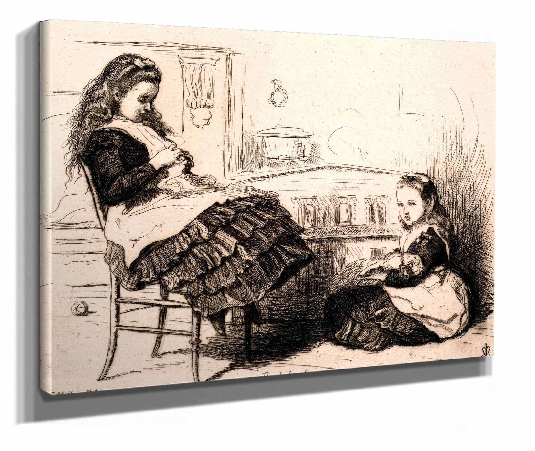 The Baby House by Sir John Everett Millais - Image 2