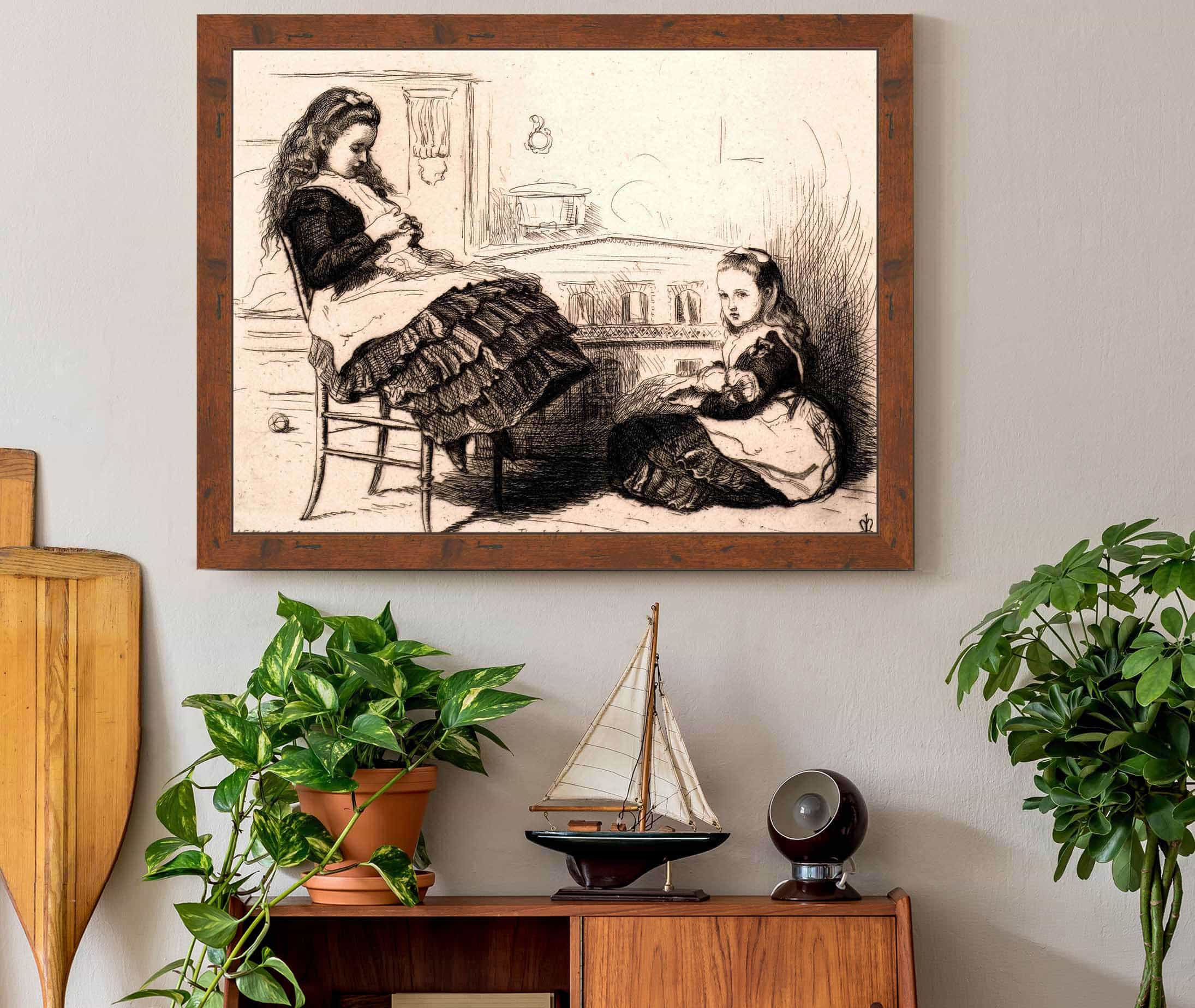 The Baby House by Sir John Everett Millais - Image 3